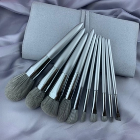 10 Pieces of Makeup Brush Set Powder Brush, Powder Blusher Brush, Cosmetic Brush, Eye Shadow Highlight Brush