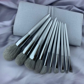10 pieces of makeup brush set powder brush, powder blusher brush, cosmetic brush, eye shadow highlight brush