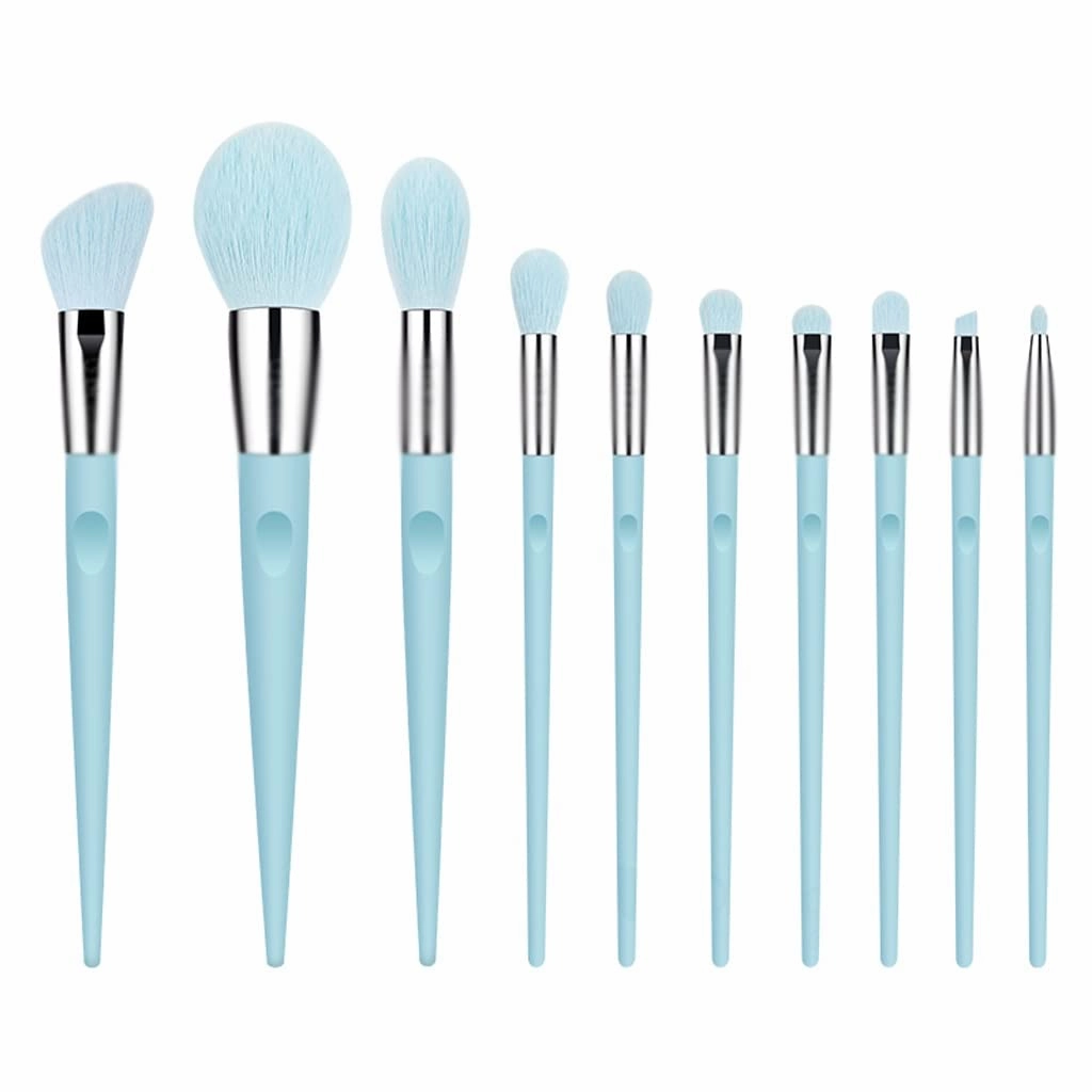 10PCS Makeup Brushes Set Professional Beauty Make Up Brush Powder Foundation Eyeshadow Brushe Cosmetic Tool