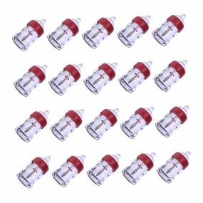 20pcs Mini Clear Empty Lip Gloss Tubes Refillable Lip Balm Containers for Cosmetic Samples Safe Design for Travel and Daily Use for Oil and Gloss