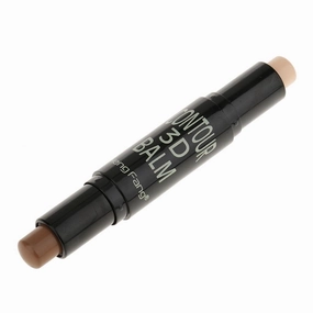 2x3D Face Double-ended Cream Stick Contouring Highlighter Bronzer 3#, 3#, 2