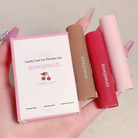 3pcs Set Moisturizing Tinted Lip Balm Korean Makeup