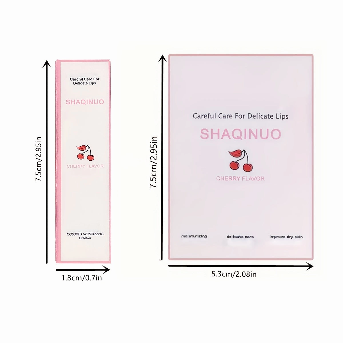 3pcs Set Moisturizing Tinted Lip Balm Korean Makeup