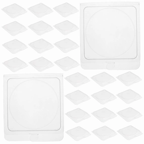 40pcs Empty Makeup Tray DIY Blush and Highlighter Box Durable Cosmetic Container for Custom Eyeshadow and Powder for Crafting and Personalization