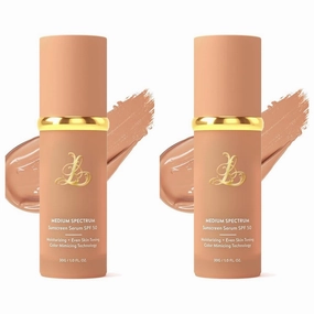 4 In 1 Liquid Foundation, Long Lasting Waterproof, Spf 50 , Hydrating Color Changing Foundation Spectrum for Gym, Sport,Non-Fading, Non-Sticky, All Skin Types (1pc) (2)