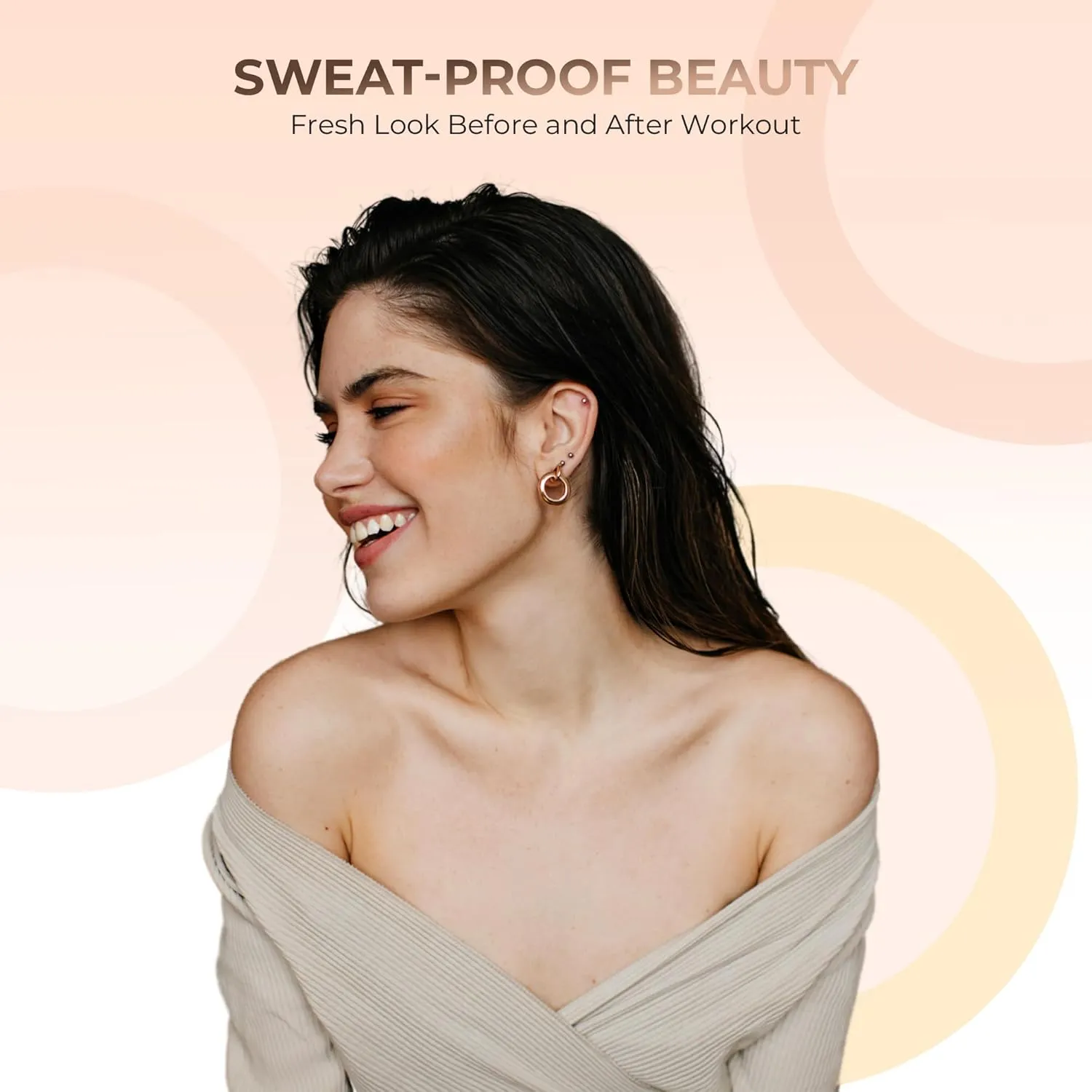 4pc Full Size Kit (Fair 2) Mineral Makeup Matte Translucent Loose Foundation   Kabuki Brush   Concealer   Finishing Setting Powder   Bare Face Full Coverage SPF 30 All Skin Types Waterproof