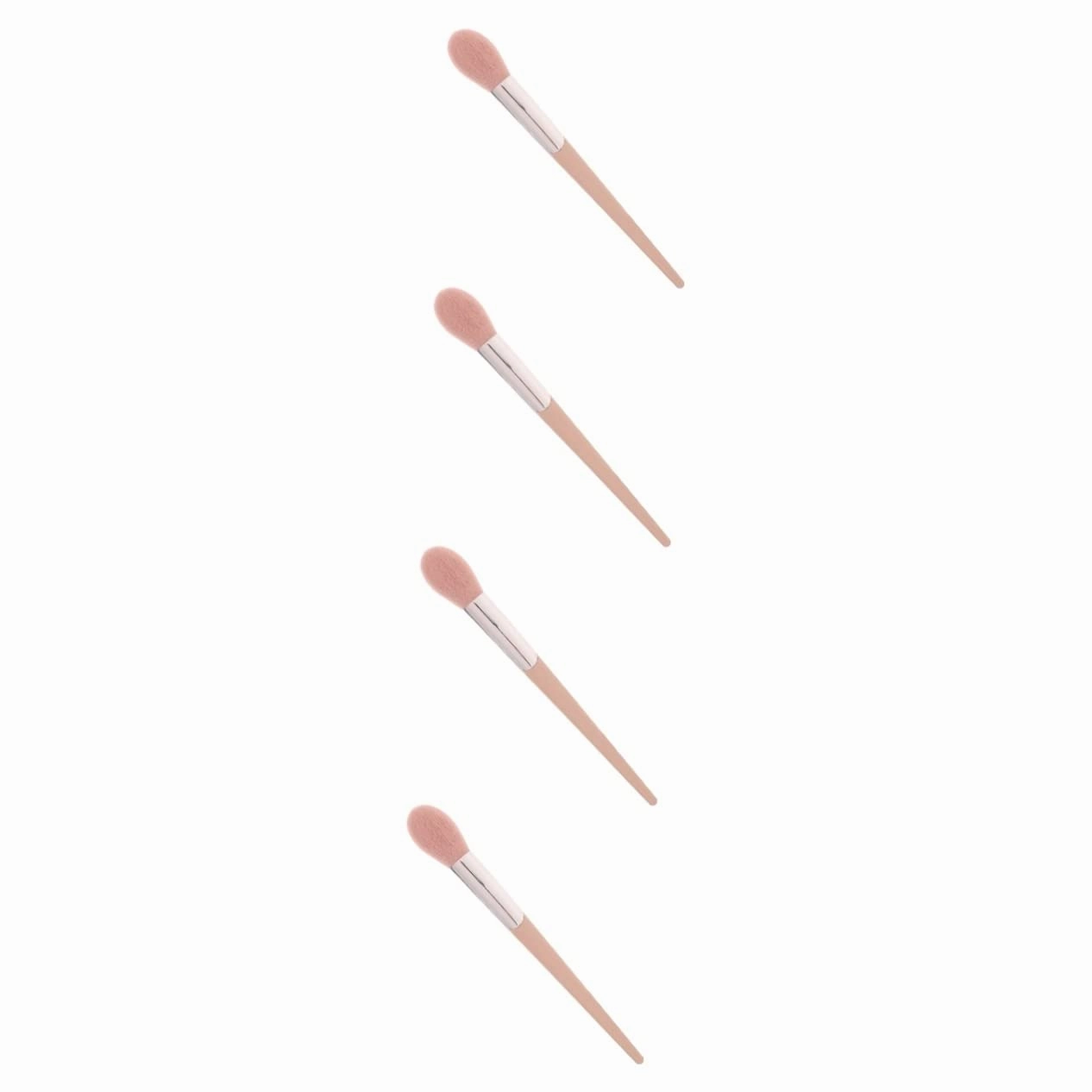 4pcs Multi-use Makeup Brush Blush Brush Powder for Pressed Powder Highlighter Facial Makeup Large