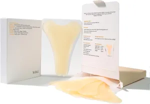 5 Pack Skin Seamless Silicone Modesty Panty Inserts, Anti-Outline Underwear Guards, Concealer Covers, Protective Pads