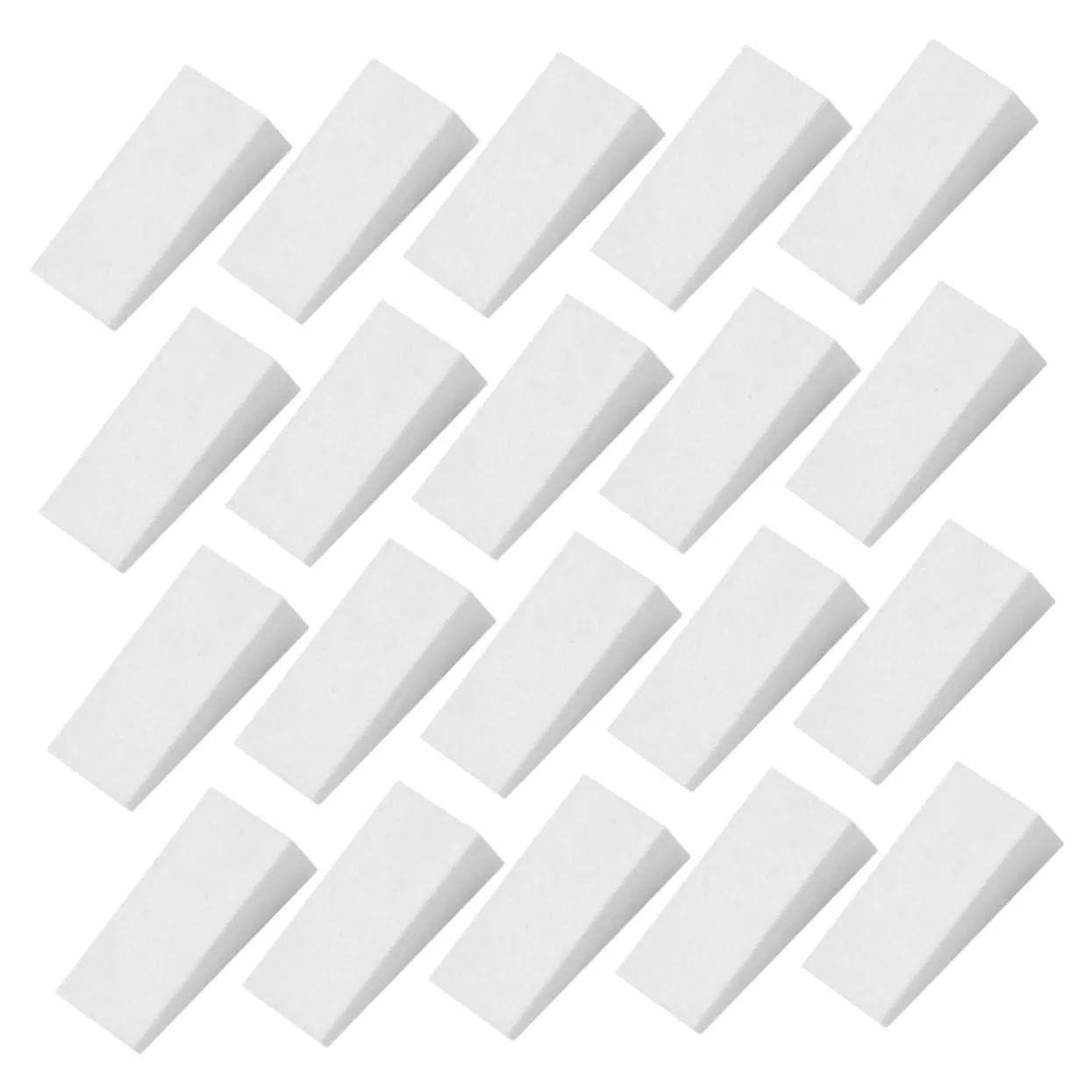 50Pcs Makeup Sponges for Face Versatile Wet Dry Use Foundation Applicators Wedges for Liquid Foundation and Blush for Quick Makeup