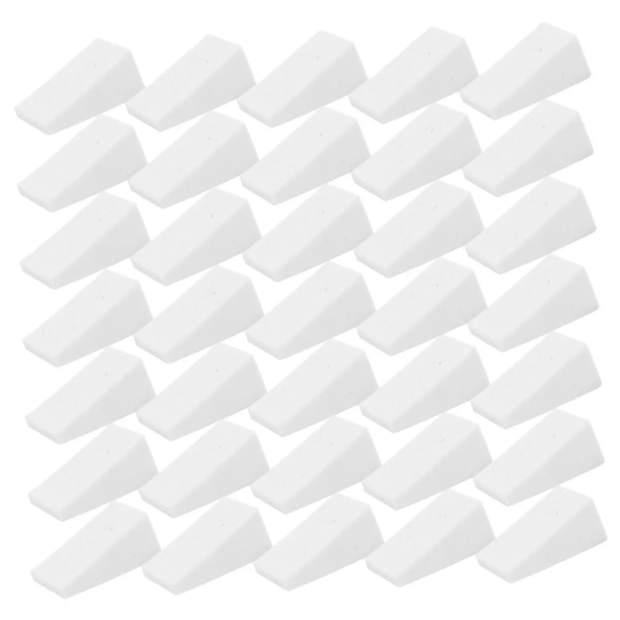 50Pcs Makeup Sponges Skin Friendly Beauty Applicators for Wet Dry Use Soft Cosmetic Powder Puff for Foundation Application Present for Friends Family