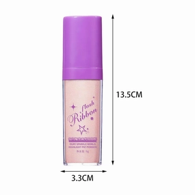 5x Highlighter Powder Body Glitter Fairy Face er Smooth,High Gloss Powder, Patting Powder for,Lips
