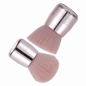 6pcs Mushroom Shape Makeup Tool Brush for Face Powder Loose Powder Cosmetic Soft Durable Brushes for Foundation Blending Contouring and Cheekbone Application