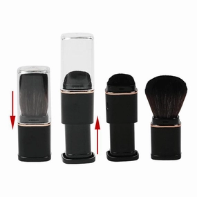 6x Professional Retractable Makeup Brush, Soft Small Face Brush for