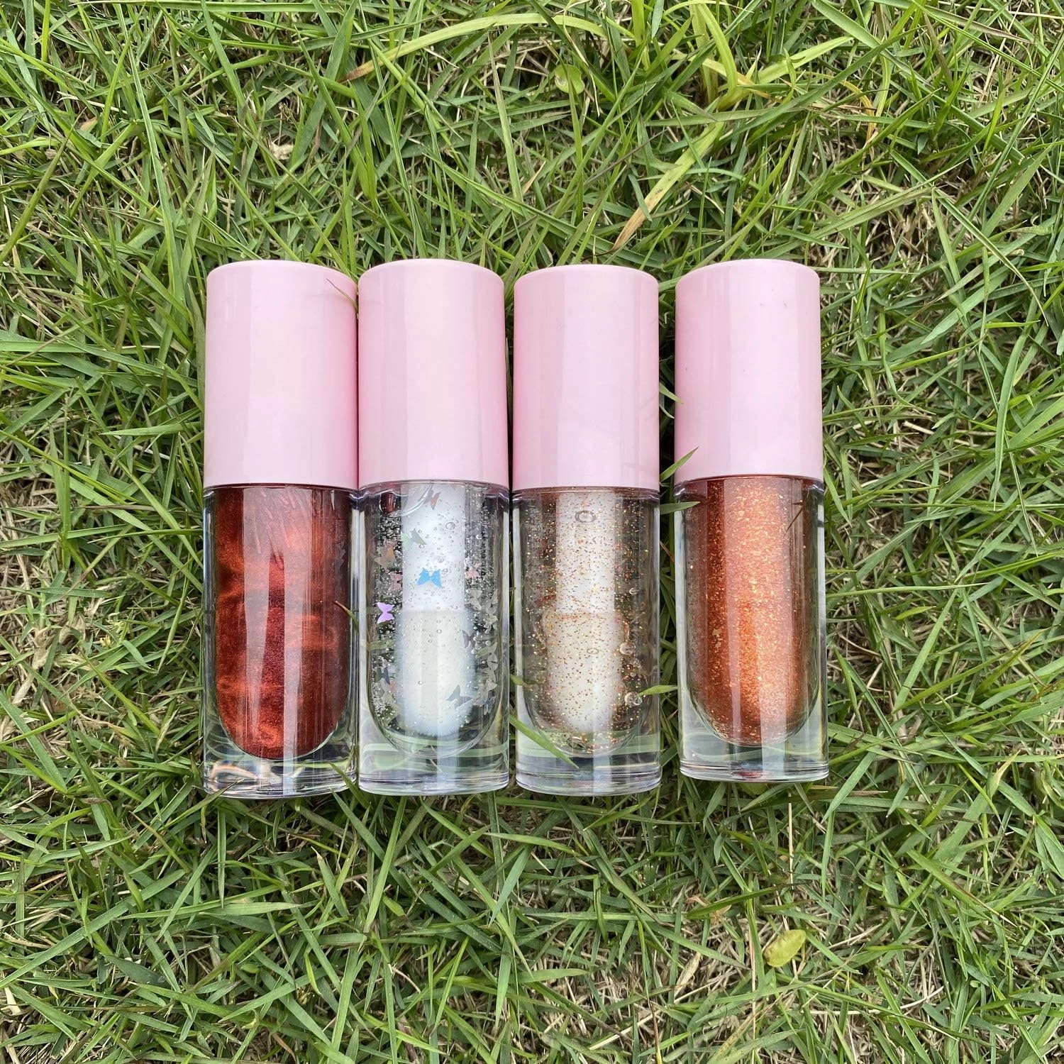 8 Pieces Lip Gloss Tubes with Wand Empty, 6.5ml Refillable Lip Gloss Bottles Mini Lip Balm Bottles Transparent Lip Gloss Containers with Rubber Stoppers for DIY Lipgloss