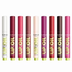 9 Colors Fat Lip Oil Click Slick,Press Lipstick Set,Moisturizing Lip Balm,High Pigment Glow Lip Oil,Long-lasting,Pigmented Vegan,Lightweight and Glossy Lip Plumper with Coconut Oil