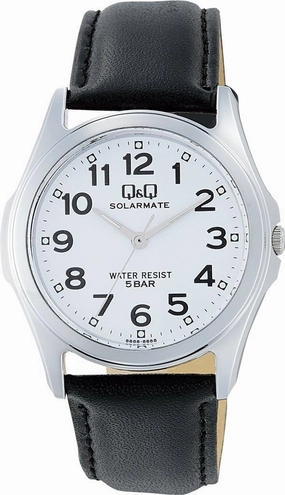 [Citizen kyu-andokyu-] Citizen Q & Q Watch SolarMate (so-ra-meito) Solar Powered Analog Display 5 ATM Waterproof White H008 – 304 Men's