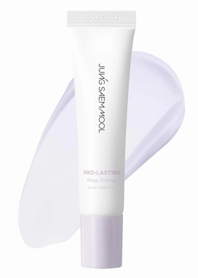 [JUNGSAEMMOOL OFFICIAL] Pro-Lasting Prep Primer #Bare-lavender | 15 ml / 0.50 fl.oz. | Hydrating, Pore-Blurring Korean Primer for face before makeup with Velvet Finish