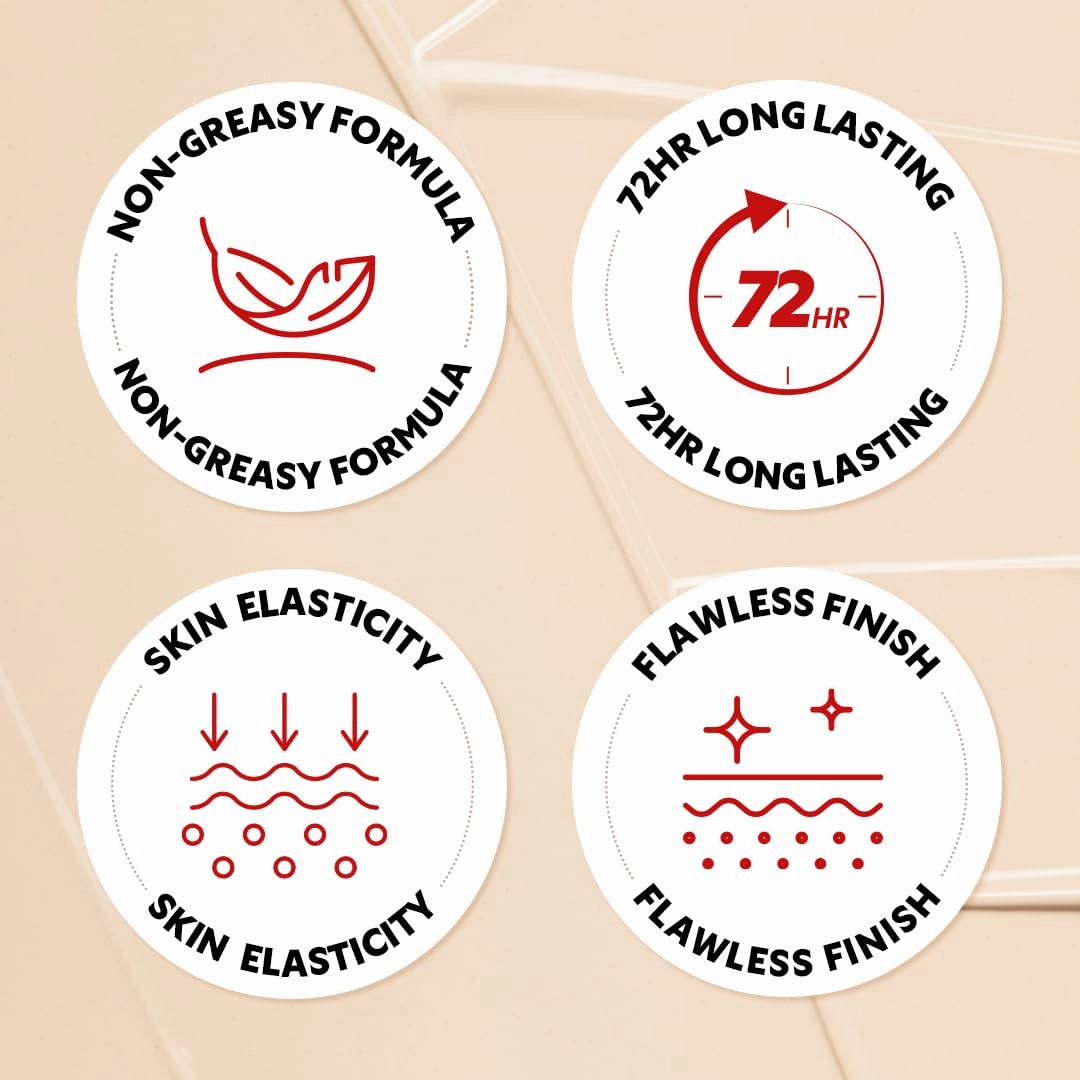 [*Mini Size*] TIRTIR Mask Fit Red Cushion Foundation | Full coverage, Weightless, Skin fit, Satin Glow Finish, Korean Makeup, beauty, Tattoo cover up, Buildable (#35N Walnut, 0.15 Fl Oz)