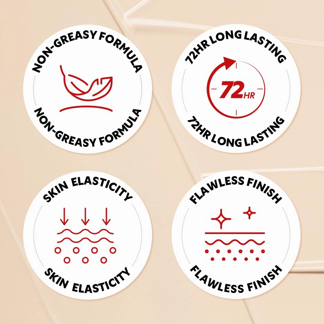 [*Mini Size*] TIRTIR Mask Fit Red Cushion Foundation | Full coverage, Weightless, Skin fit, Satin Glow Finish, Korean Makeup, beauty, Tattoo cover up, Buildable (#45N Saddle Brown, 0.15 Fl Oz)
