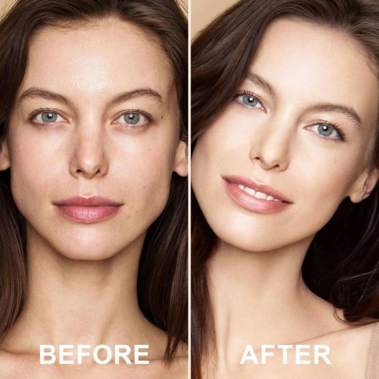 AirBrush Foundation Spray With Airbrush Primer, Silky Mist Foundation Spray Makeup, Full Coverage Foundation for Smooth Radiant, Formula Breathable Lightweight Hydrating (04 Porcelain)