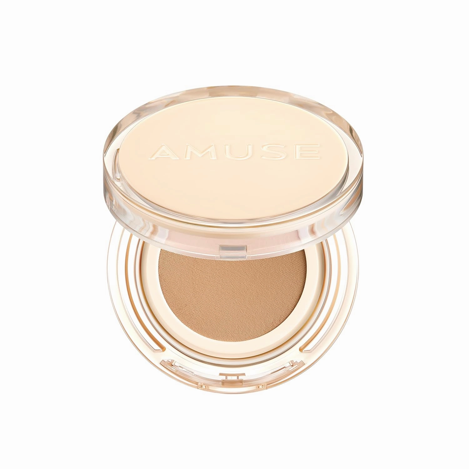 AMUSE Seoul Dew Jelly Vegan Cushion Foundation 04 TAN | dewy, glow, long-lasting, double coverage, clean beauty, lightweight, natural look, foundation for sensitive skin, hydrating cushion