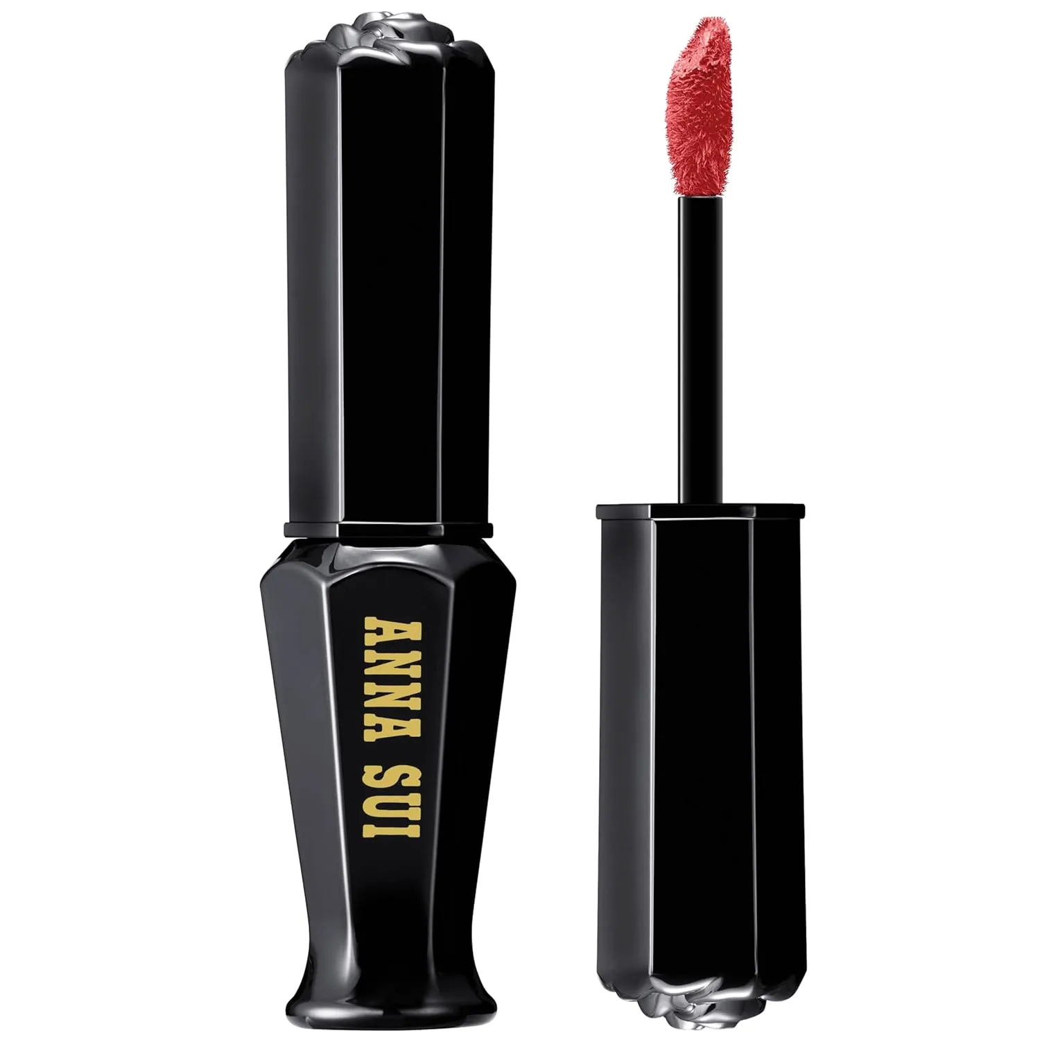 ANNA SUI Ever Lasting Rouge - Matte Finish Lipstick, Vibrant Color, No Smudging, Long-Lasting Wear, 0.24 oz