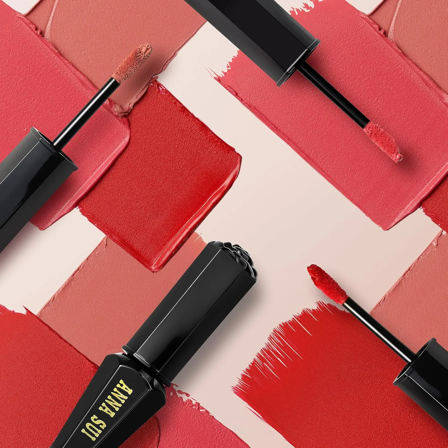 ANNA SUI Ever Lasting Rouge - Matte Finish Lipstick, Vibrant Color, No Smudging, Long-Lasting Wear, 0.24 oz