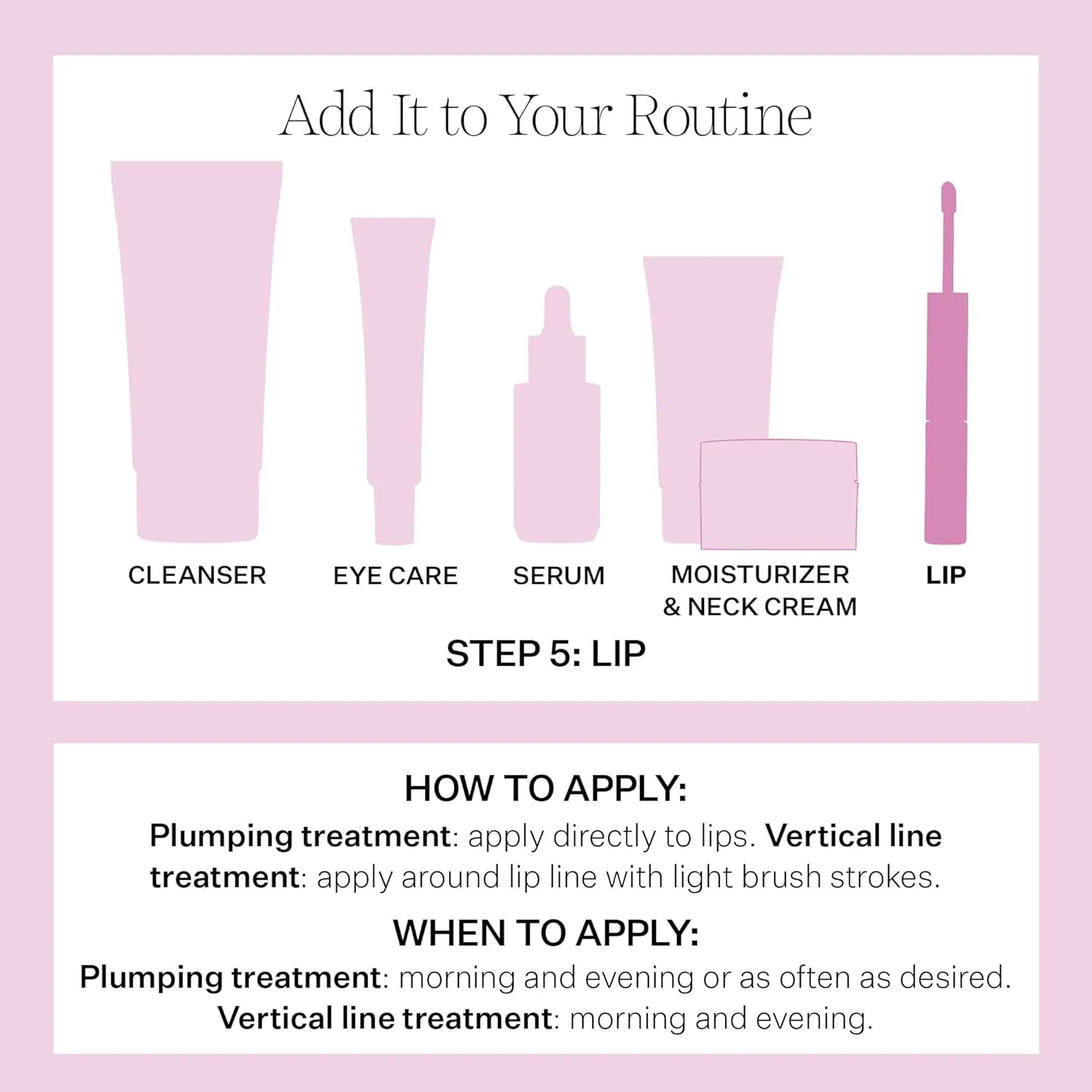 Anti-Wrinkle Double Fix for Lips Plump and Smooth Vertical Lines, Hydrating Two-In-One Treatment, 0.16 Fl O