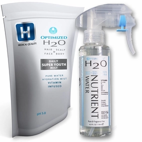 Anti Aging Lightweight Hydrating Mist For Hair, Face, Skin, Vitamin C Toner   Hyaluronic Acid serum, Maximum Clinical Strength made by a Stanford Ph.D Doctor!