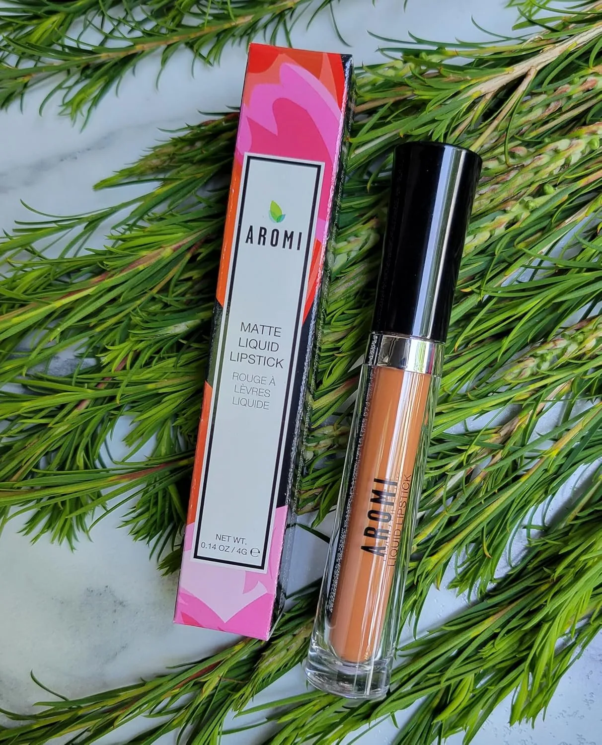 Aromi Matte Liquid Lipstick | Golden Yellow Lip Color for Women, Long-lasting, Apricot Squash Shade, Vegan, Cruelty-free (Honey Mustard)