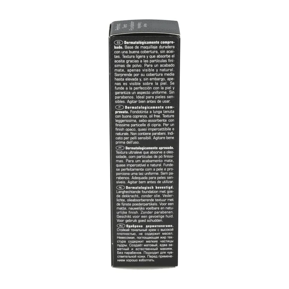ARTDECO Perfect Teint Foundation - Natural N°35 - Lightweight Liquid Formula - Medium to Full Coverage - Without Mask-Like Effect - Conceals Imperfections - Vegan Makeup - Hyaluron - 0.67 Fl Oz