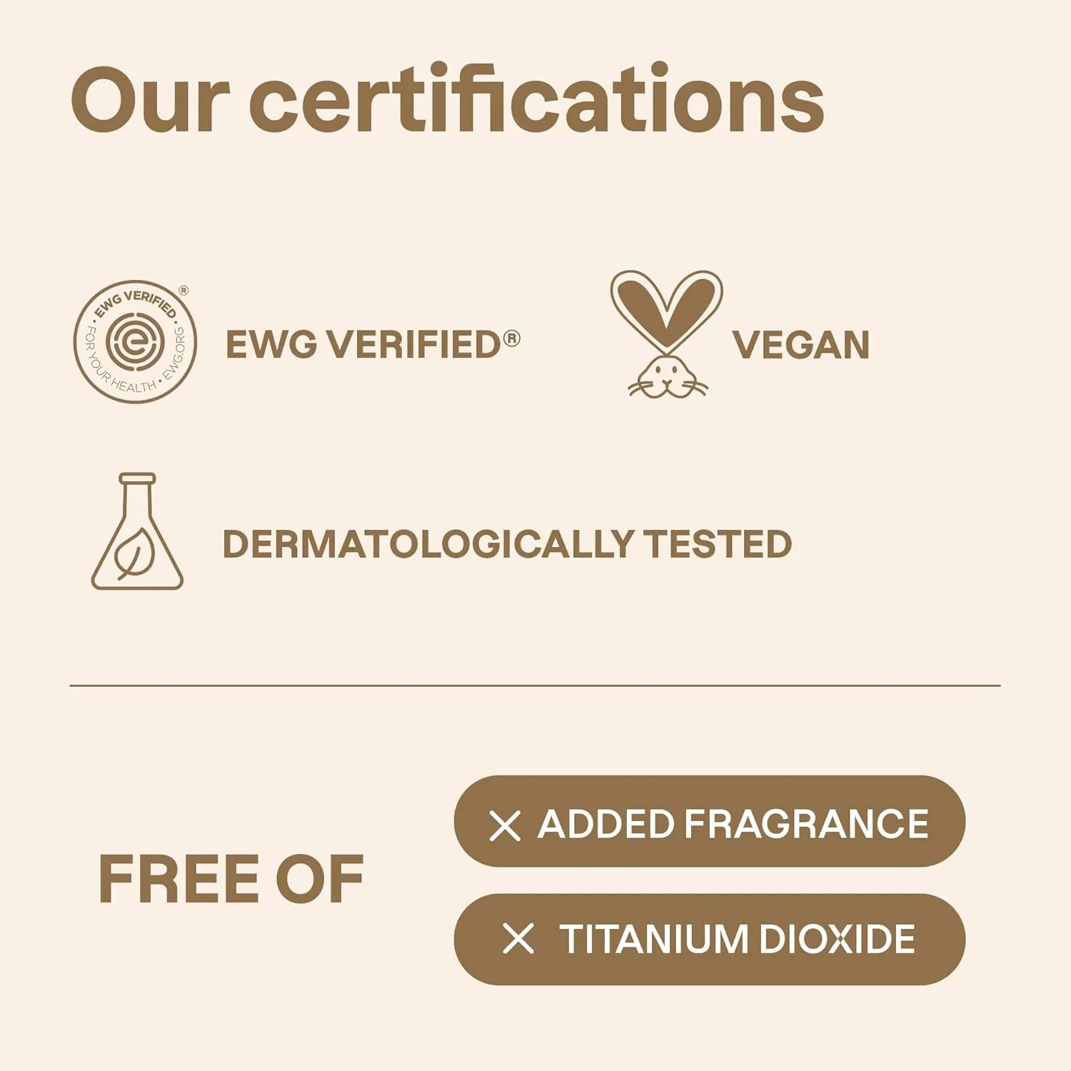 ATTITUDE Oceanly Light Coverage Foundation Stick, Titanium Dioxide-Free, EWG Verified, Plastic-Free, Vegan & Cruelty-free Makeup, Caramel, 0.42 Ounces