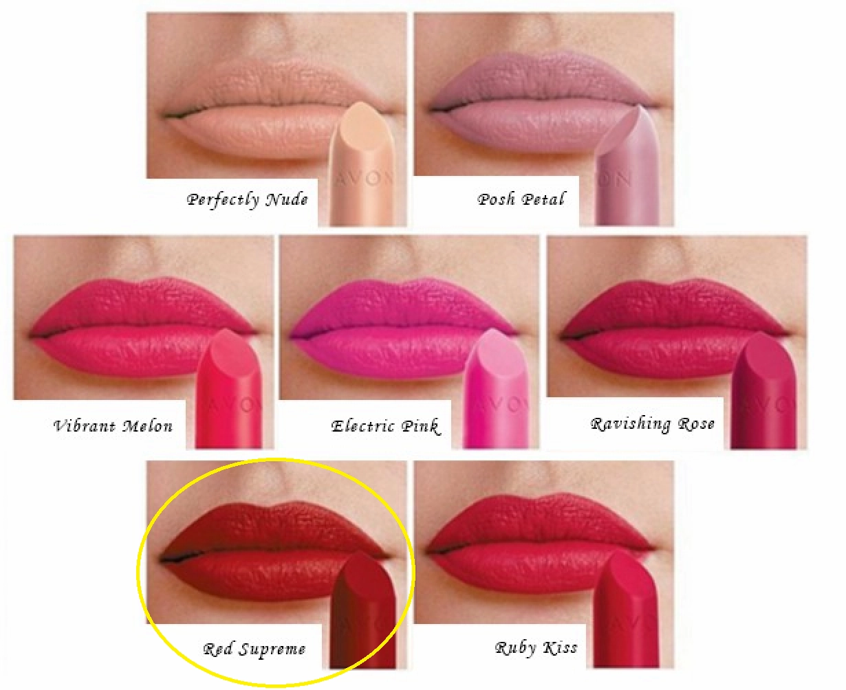Avon True Perfectly Matte Lipstick