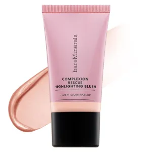 bareMinerals Complexion Rescue Highlighting Liquid Blush, Liquid Highlighter   Blush Hybrid, Buildable, Gel-Cream, Liquid Blush for Cheeks, All Day Wear, Vegan