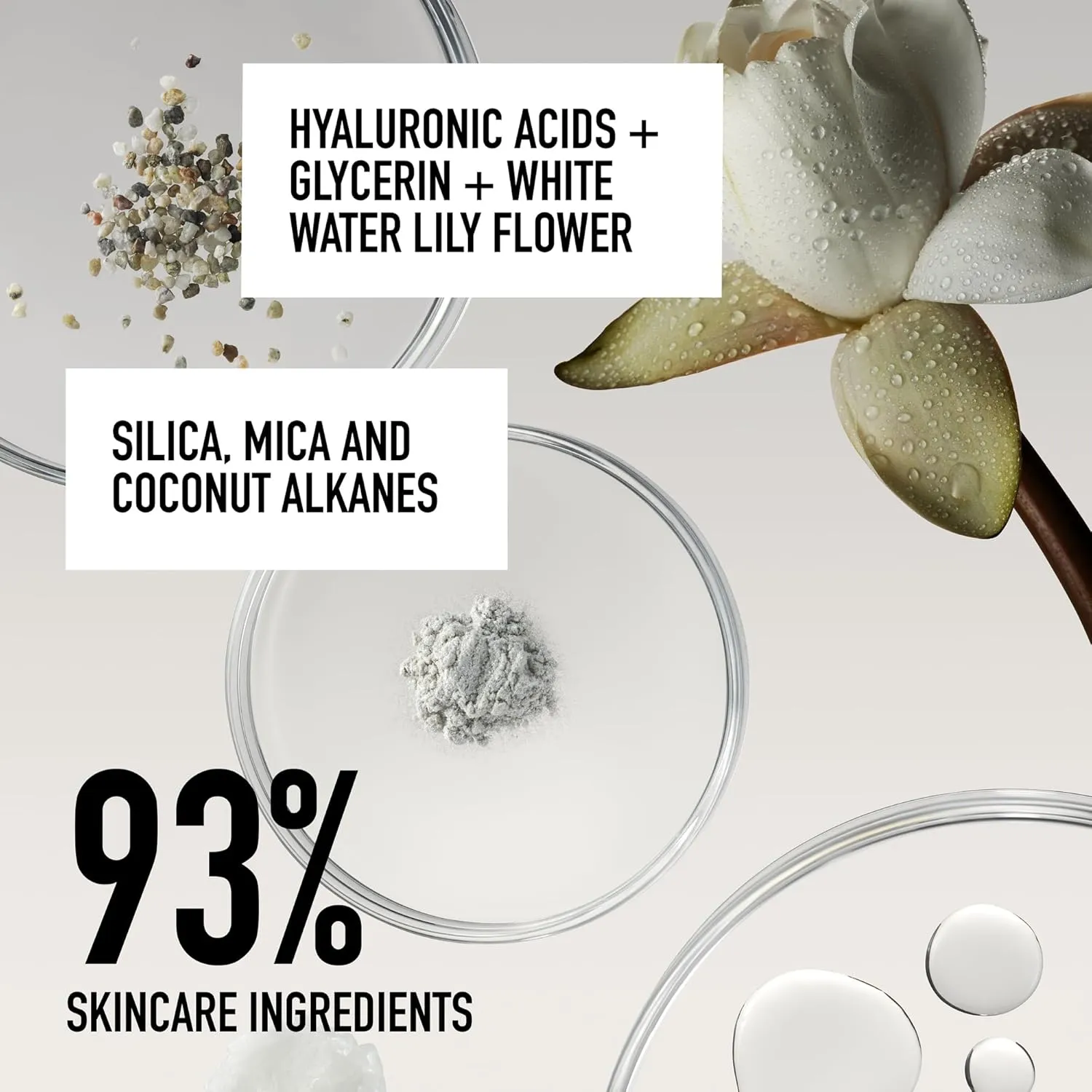 bareMinerals Original Pure Serum Radiant Natural Liquid Foundation Mineral SPF 20, Hydrating Skin Tint, Dewy Finish, Lightweight, Medium Coverage, Non-Comedogenic, Vegan