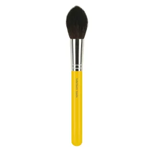 Bdellium Tools Professional Makeup Brush - Studio Series 974 Tapered Powder - With Soft Synthetic Fibers, For Sculpt & Shape (Yellow, 1pc)