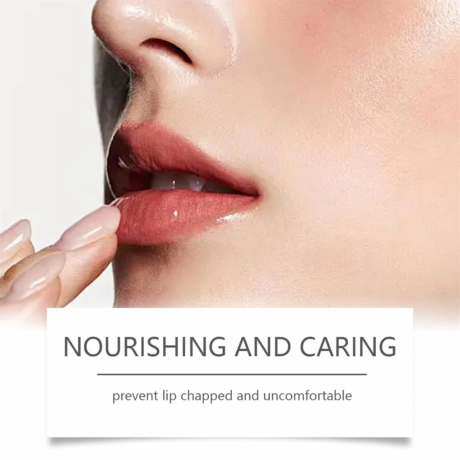 Beneficialn Transferproof Color Changing Lipstick, Clear Color Changing Lip Gold Crystal Ph Lipstick Color Changing, Glossy Shine Lip Gloss for Women Moisturizer & Nourishing (B-1pcs)