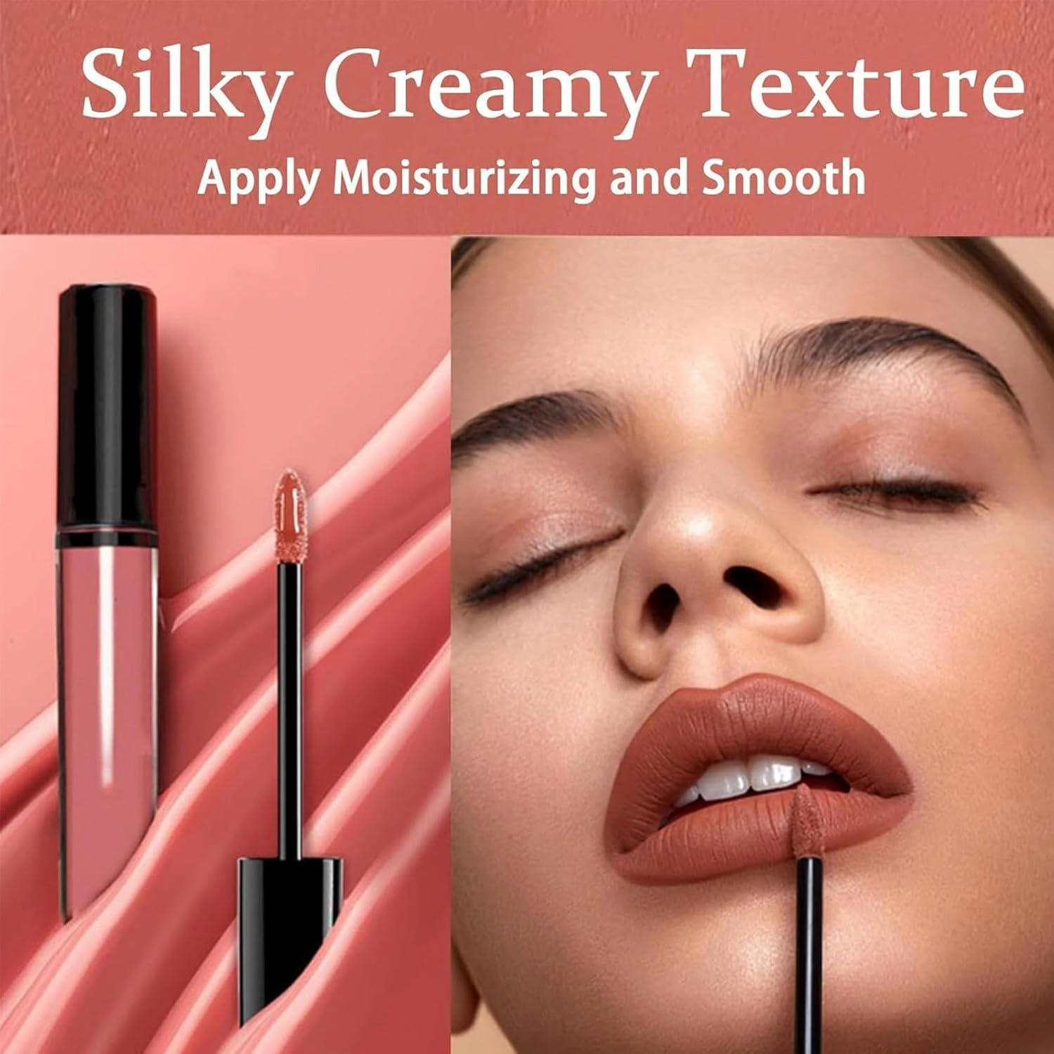 Beryse Lip Stain Oil, 2025 New 12 Colors Lassi Lips Staining Lip Oil, Long-Lasting Moisturizing Lip Oil, Smooth Application, Non-stick to Cup, Create a Natural Color (4PCS-B)
