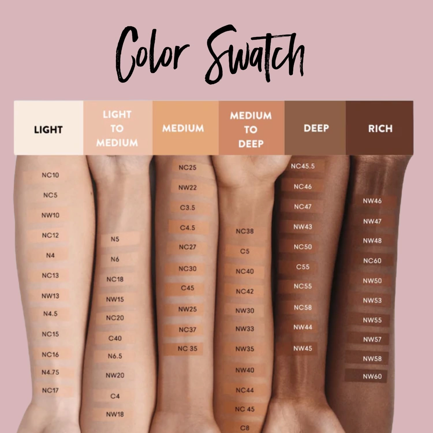 Best Bronze Bombshell Body Makeup - Tattoo Cover Up Makeup & Body Foundation Waterproof - Tattoo Concealer Waterproof for Scars, Varicose Veins Cover Up & Leg Foundation (NC53 Bronze Radiance)