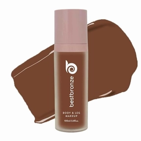 Best Bronze Bombshell Body Makeup - Tattoo Cover Up Makeup & Body Foundation Waterproof - Tattoo Concealer Waterproof for Scars, Varicose Veins Cover Up & Leg Foundation (NC61 Deep Radiance)