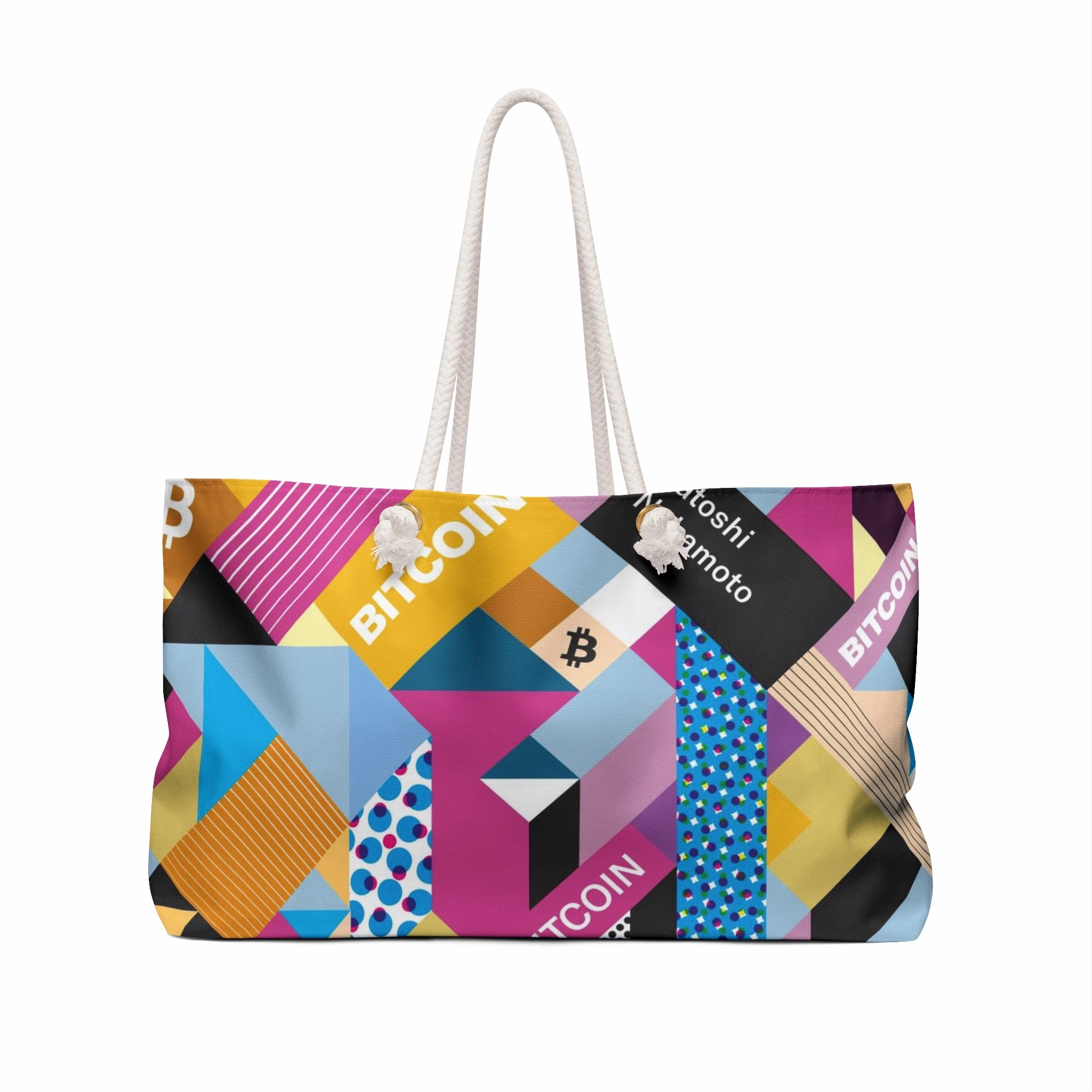 Bitcoin Isometrik Weekender Bag