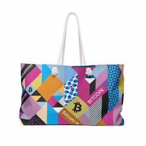 Bitcoin Isometrik Weekender Bag