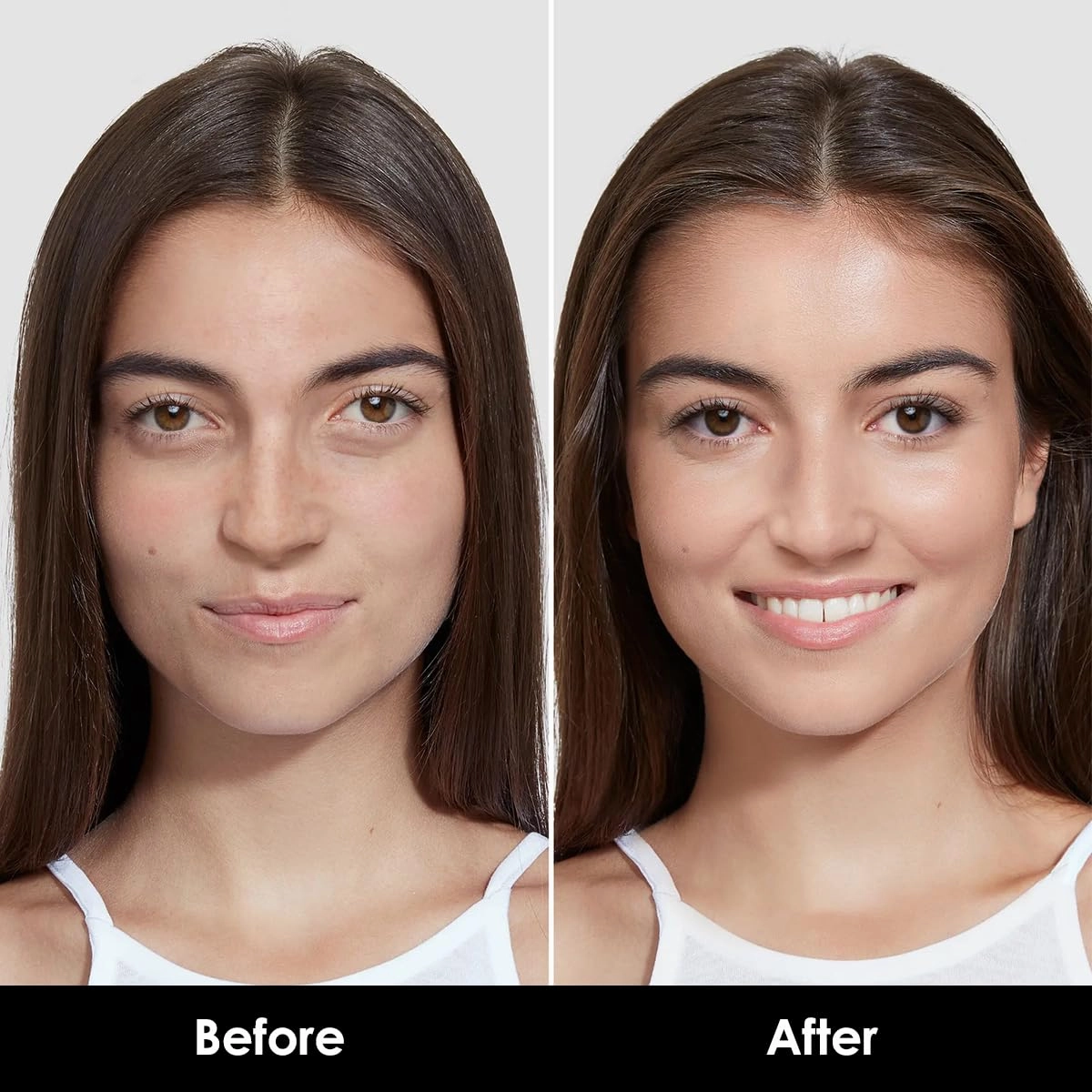 Black Magnet Cushion Foundation - Full Buildable Coverage, Moisturizing, Lightweight, 16H Long-Lasting Glow Looking, Refill Included, 02.Ivory White