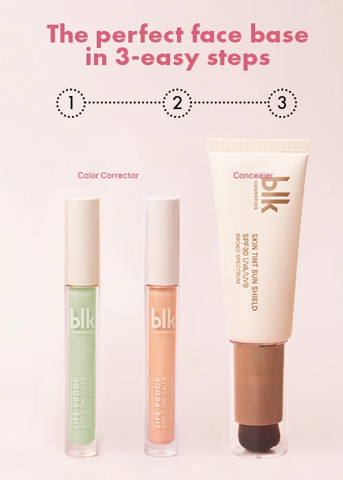 blk cosmetics daydream life-proof airy corrector medium peach