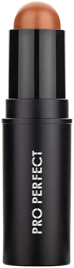 Bodyography Pro Perfect Foundation Stick - Demi-Matte Finish with A Natural Look - Enhancer for Concealing, Highlighting, and Contouring - Vitamin C & E (Espresso)