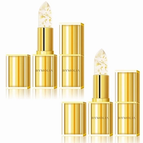 BYMOLIA Transferproof Color-Changing Lipstick - Long-Lasting, Moisturizing, Temperature-Sensitive Color Change, 3.7g, Alcohol Free, Ideal for Blend Gift - Moisture (Two branches)