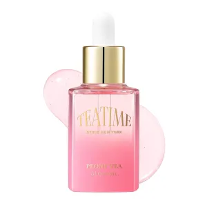 Byroe Peony Face Oil and Primer | Smooth and Hydrate for Flawless Makeup Base | Brighten Skin and Boost Moisture with Hyaluronic Acid & Bakuchiol | Vegan 1.01 FL Oz