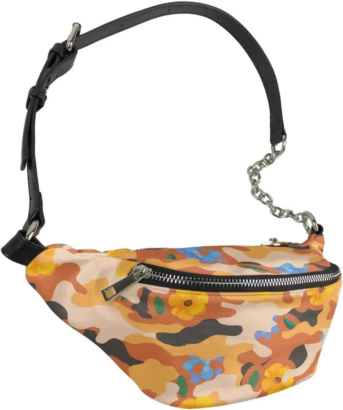 Camo Shoulder Bag Gym Lightweight PU Girls Shoulder Bag Purse Travel Bag Waterproof Soft Cross Body Pouch Men for Yoga Gym Jogging Workout Fitness Exercise Dog