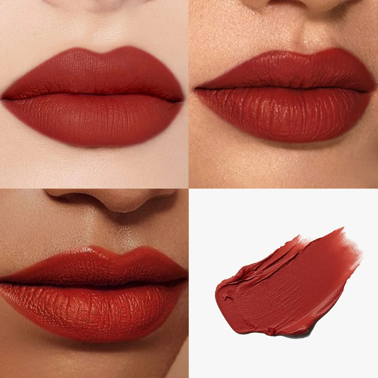 Catkin Moist Lipstick Hydrating High Impact Color Infused with Vitamin E and Avocado Oil Smooth Soft Texture Long Lasting Glow   Matte Finish 2pcs Set 04