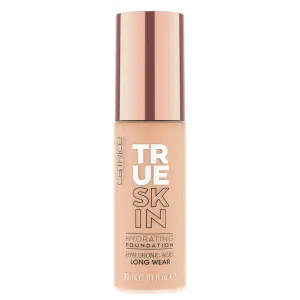 Catrice | True Skin Hydrating Foundation | Lightweight Buildable Coverage with Hyaluronic Acid and Watermelon Seed Oil | Vegan & Cruelty Free (015 | Warm Vanilla)